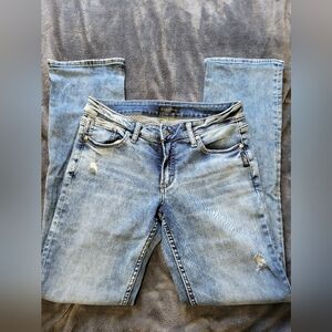 Silver Suki Slim Boot